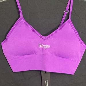 Civil Regime x MARVEL DEAD POOL PURPLE SPORTS BRA